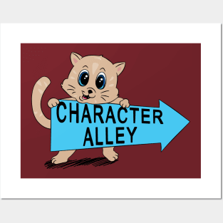 Character Alley cat Posters and Art